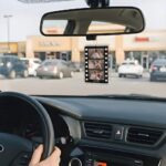 Personalized Photo Sun Visor Clip, Custom Couple Photo Car Decoration, Couple Playing Card, Anniversary Gift for Him, Car Hanging Ornament - Image 3