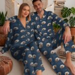 Custom Pet Photo Pajamas, Personalized Pet Sleepwear, Matching Family Outfit, Cute Pet Lover Gift, Custom Pajama Pants Set - Image 8