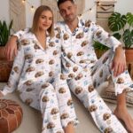 Custom Pet Photo Pajamas, Personalized Pet Face PJs, Matching Family & Couple Sleepwear, Dog Pajama Pants with Picture, Pet Gifts for Owners - Image 4