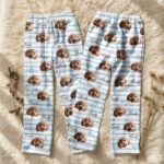 Custom Pet Photo Pajamas, Personalized Pet Face PJs, Matching Family & Couple Sleepwear, Dog Pajama Pants with Picture, Pet Gifts for Owners - Image 8