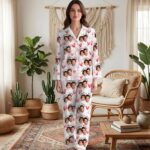 Custom Face Pajamas Long and Short Set, Personalized Couple PJs with Photo, Valentine Pajamas Pants, Matching PJs Family & Couple Gift - Image 5