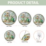 Personalized Shamrock Stained Glass Suncatcher, Custom Name Window Hanging, St. Patrick's Day Decoration, Irish Shamrock Gift - Image 7