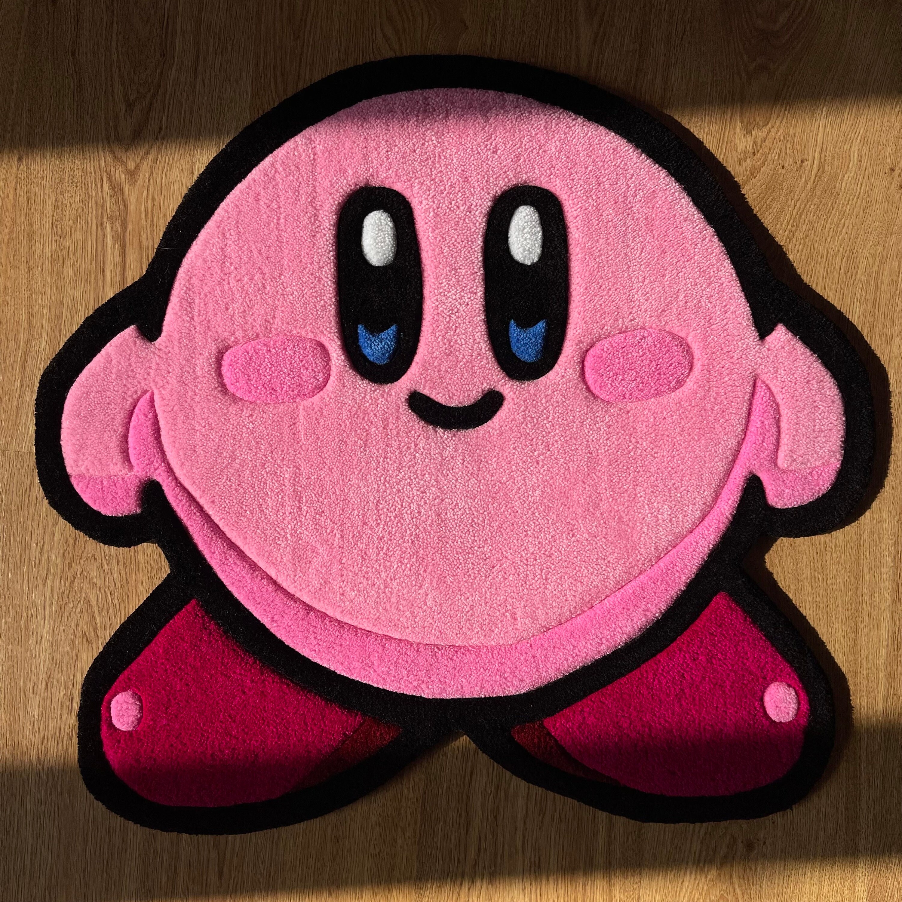 Pink Cartoon Character Rug – Handmade Tufted Carpet - Image 4