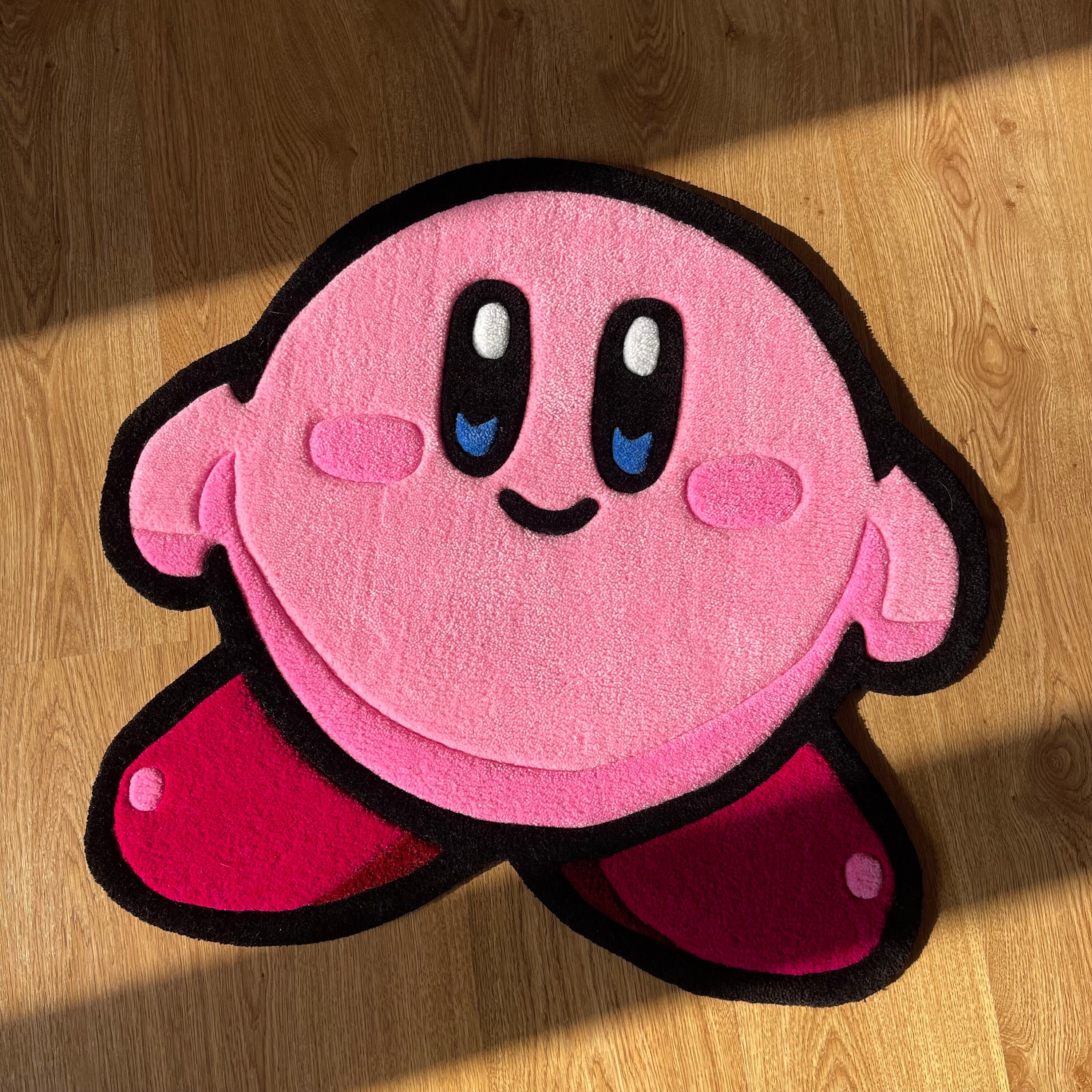 Pink Cartoon Character Rug – Handmade Tufted Carpet - Image 3