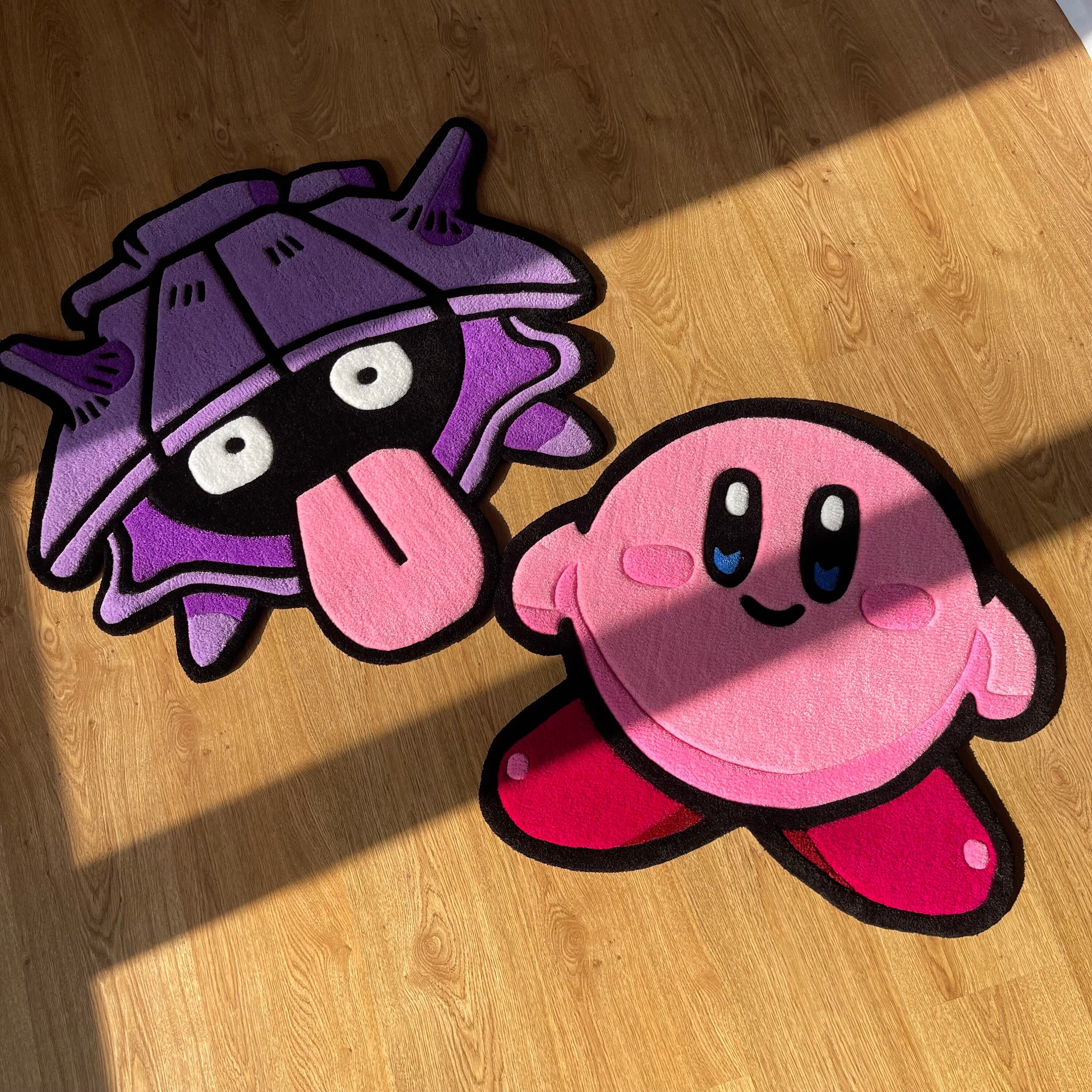 Pink Cartoon Character Rug – Handmade Tufted Carpet - Image 10