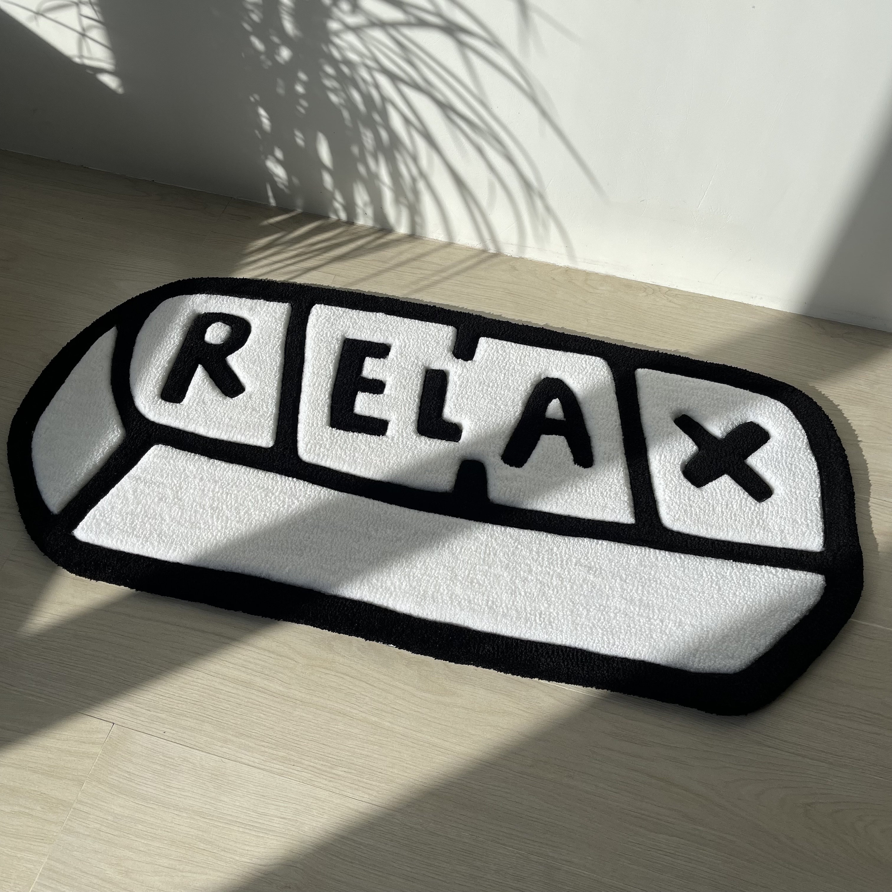 Relax Pill Rug: Handmade Tufted Funny Design Carpet - Image 8