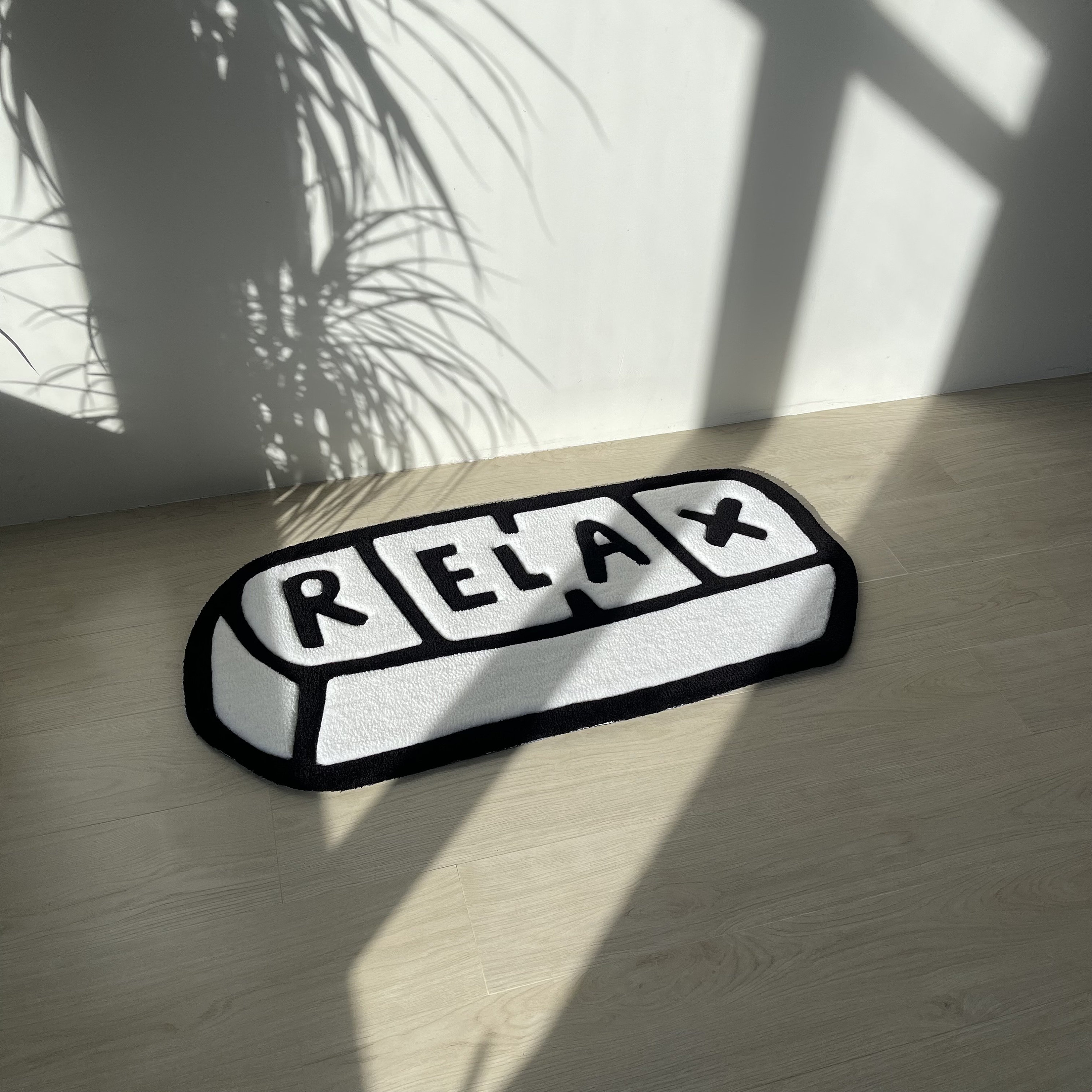 Relax Pill Rug: Handmade Tufted Funny Design Carpet - Image 7