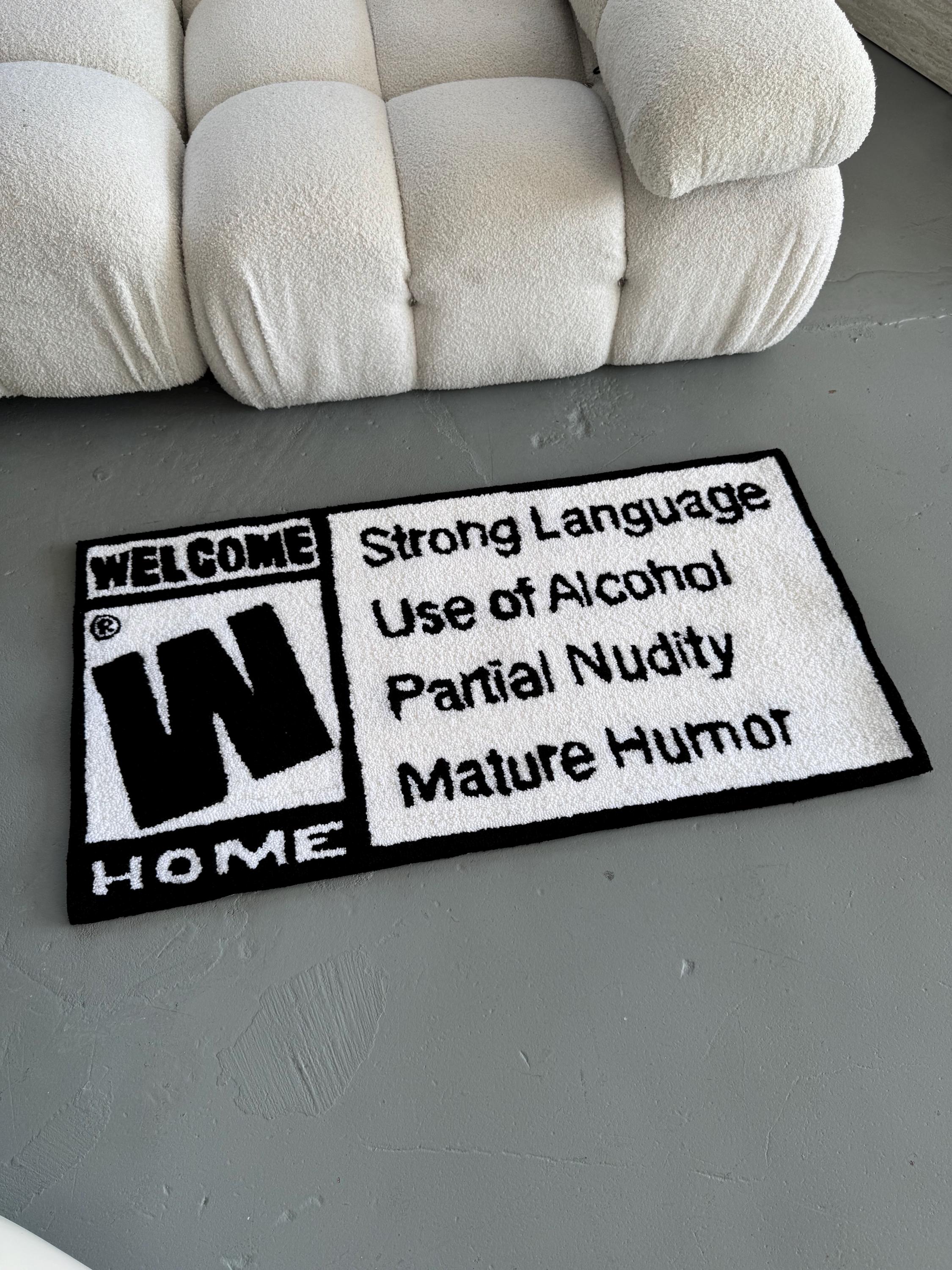 Tufted Welcome Home Rug: Funny Entryway Decor - Image 8