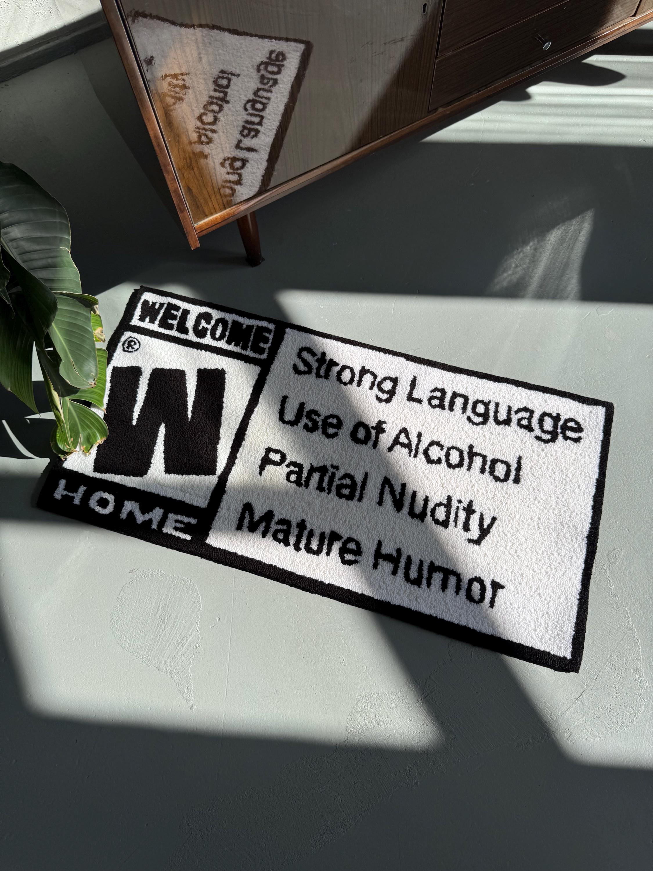 Tufted Welcome Home Rug: Funny Entryway Decor - Image 6