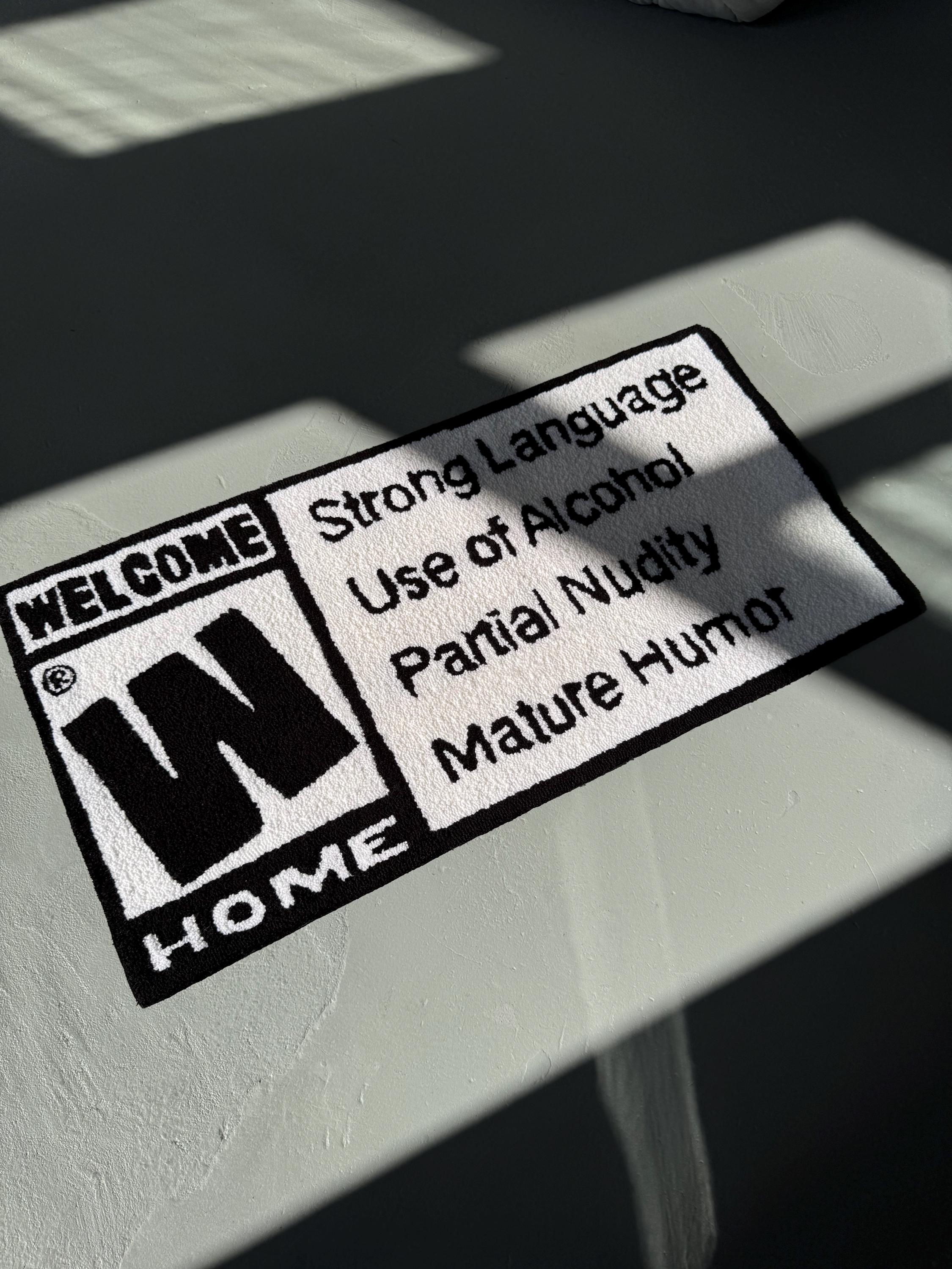 Tufted Welcome Home Rug: Funny Entryway Decor - Image 5