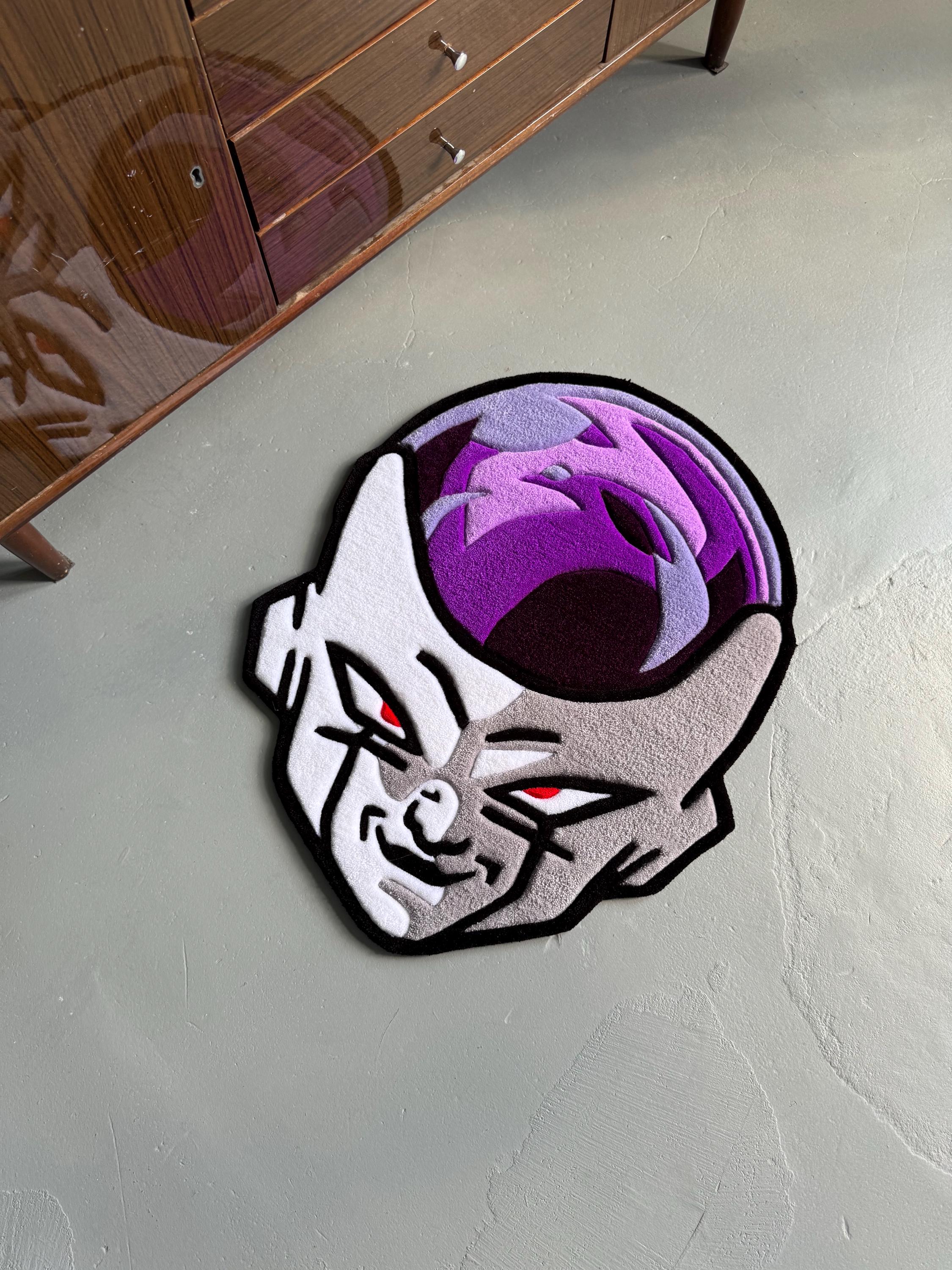 Villain-Inspired Tufted Rug: Anime Character Carpet, Gamer Gift - Image 4