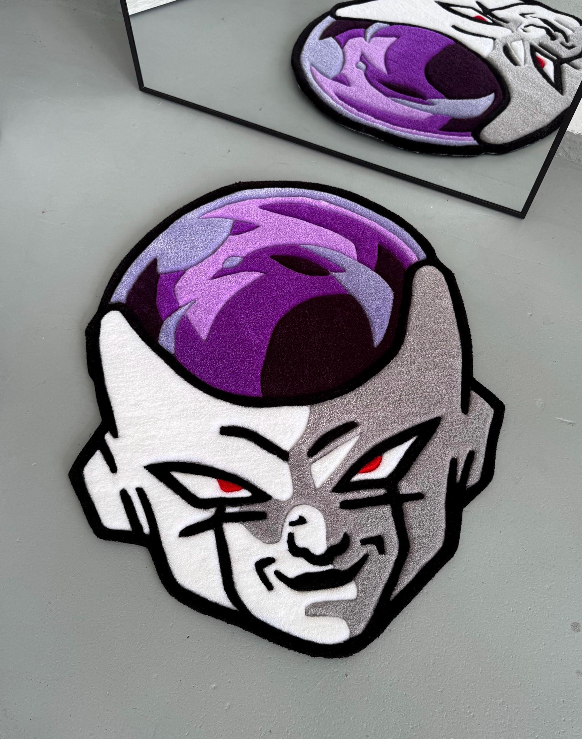 Villain-Inspired Tufted Rug: Anime Character Carpet, Gamer Gift - Image 6